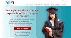 Desktop Screenshot of editex.com