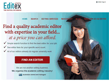 Tablet Screenshot of editex.com